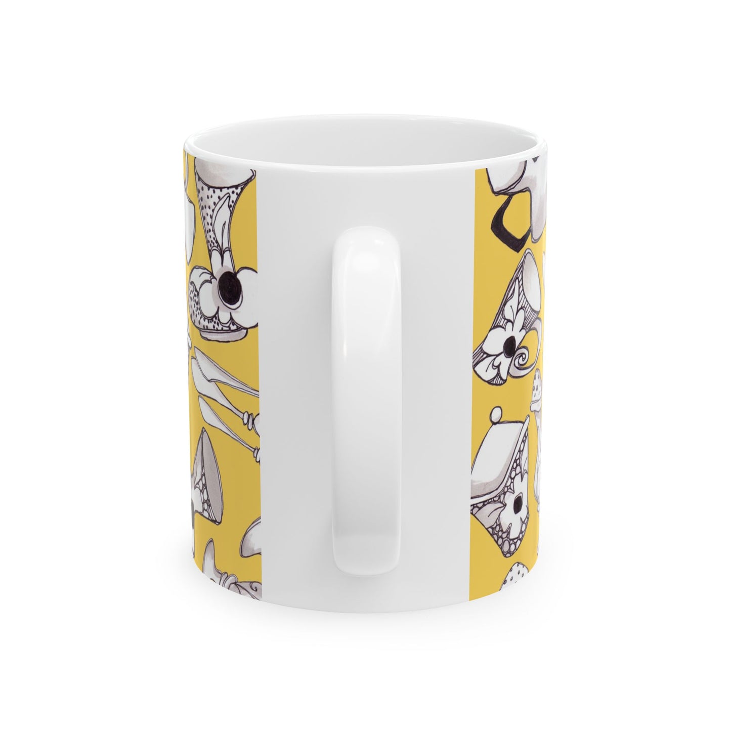 The Kitchen Sink Yellow Cup