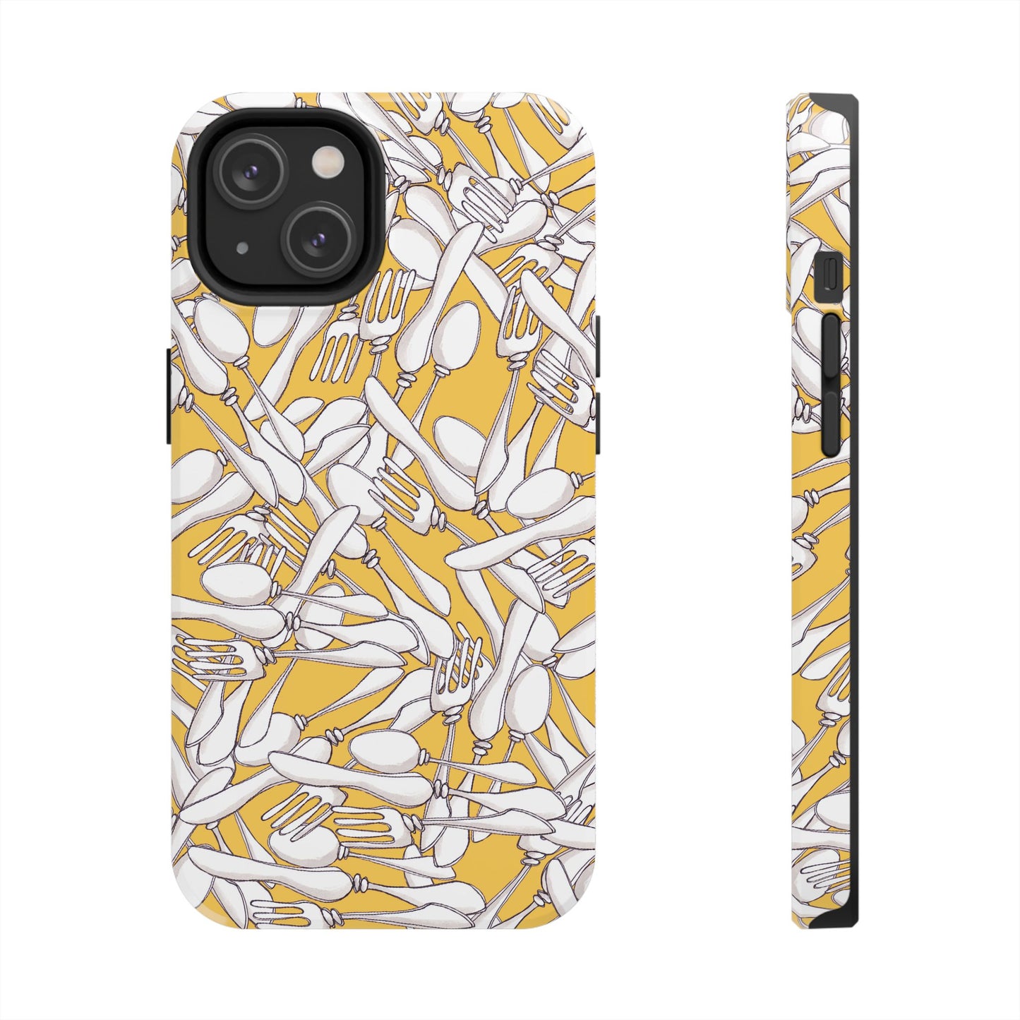 Silverware Wars Yellow Phone Case