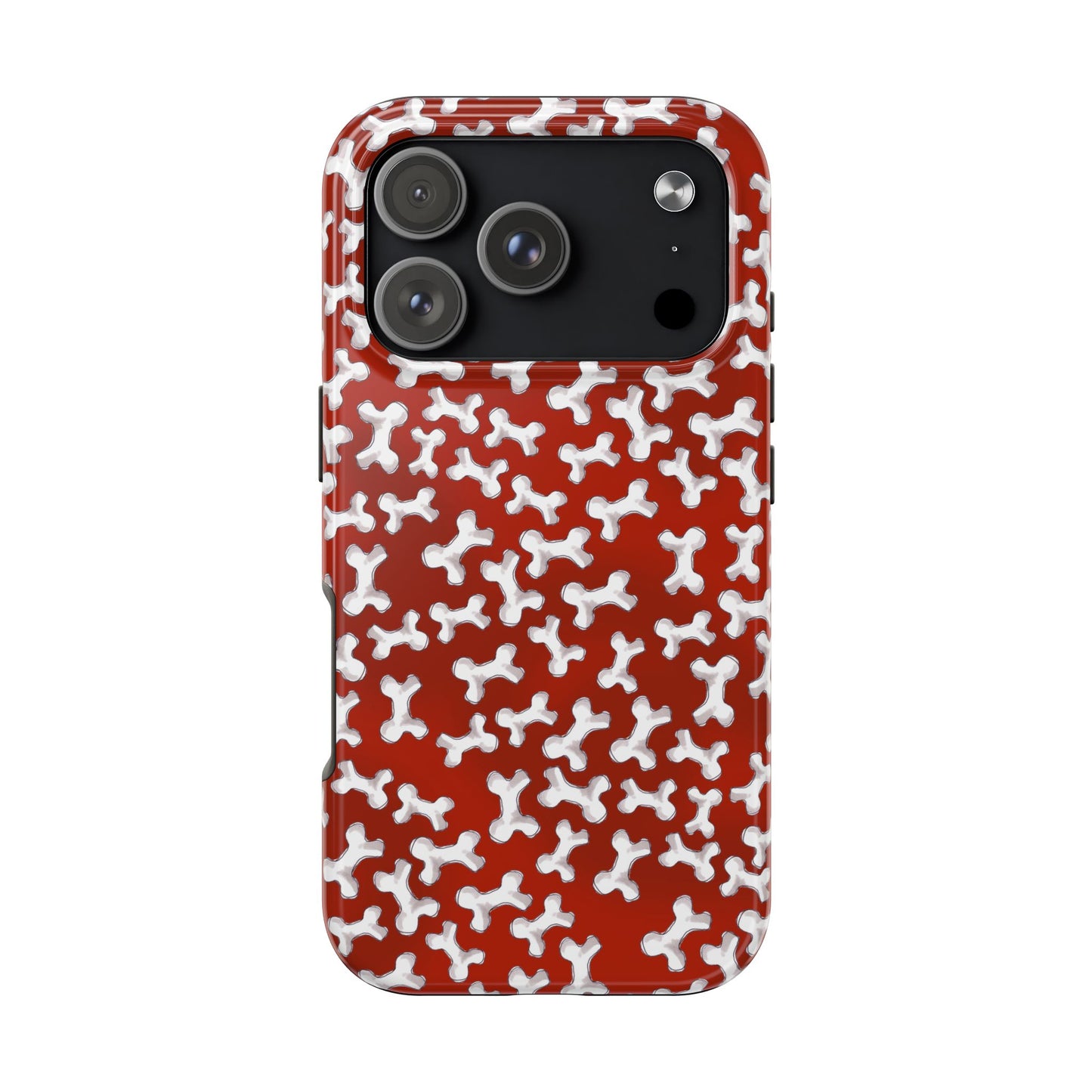 Bones a Lot Red Phone Case