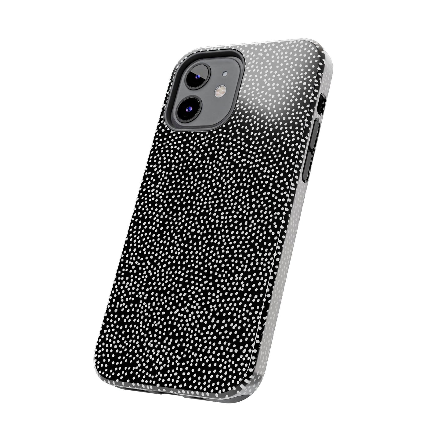 Baby Dots Black / White Phone Case