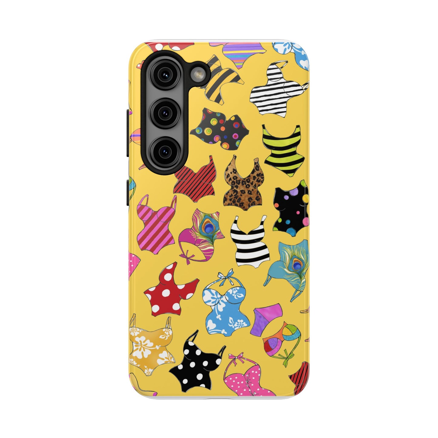 Assorted Suits Yellow Phone Case