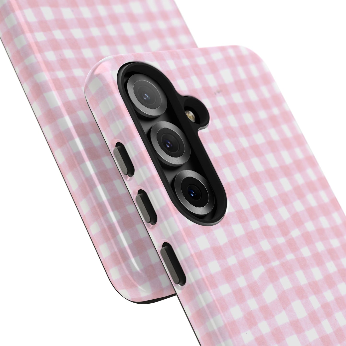 Wonky Chipper Check Pink Phone Case