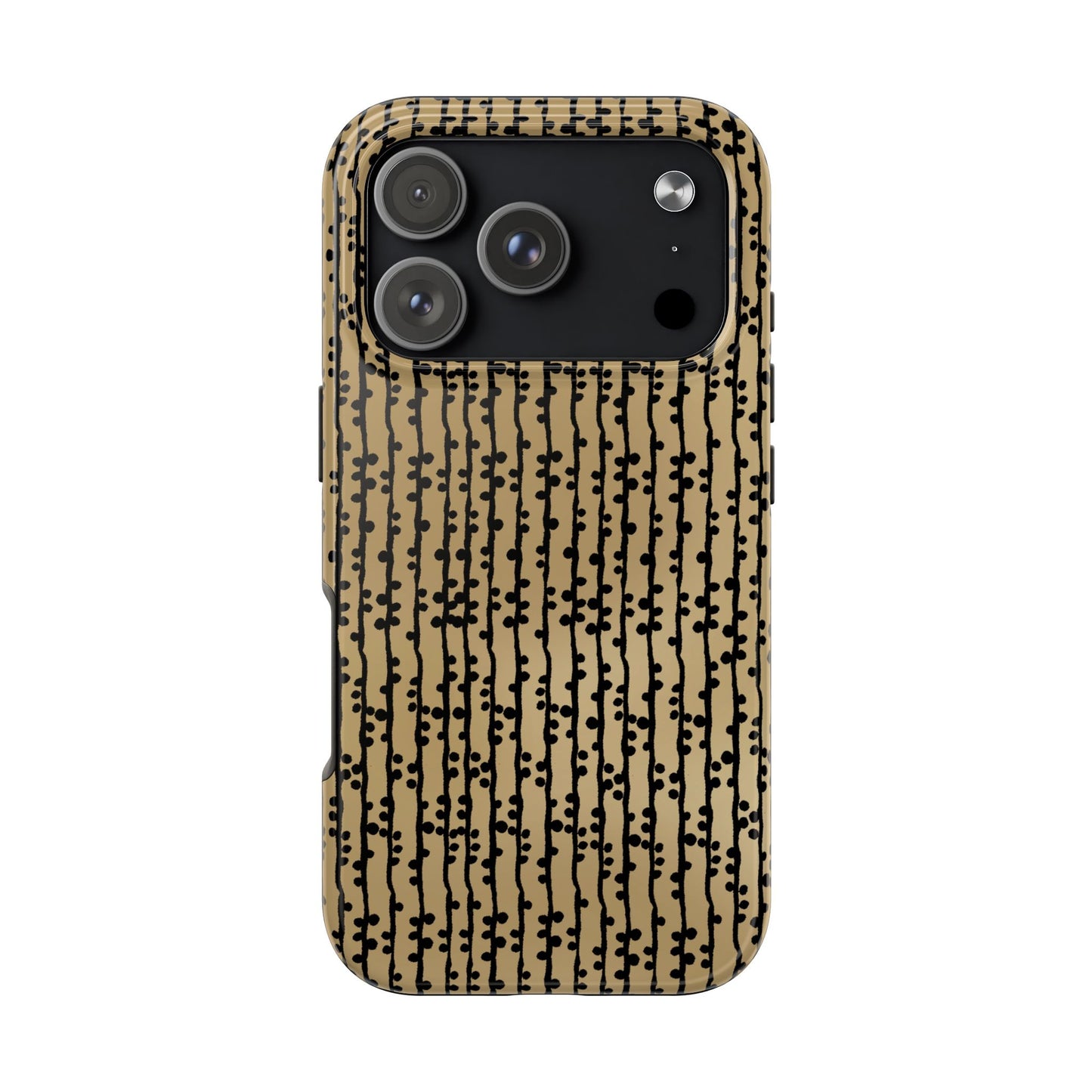 Loopy Stripe Tan Phone Case