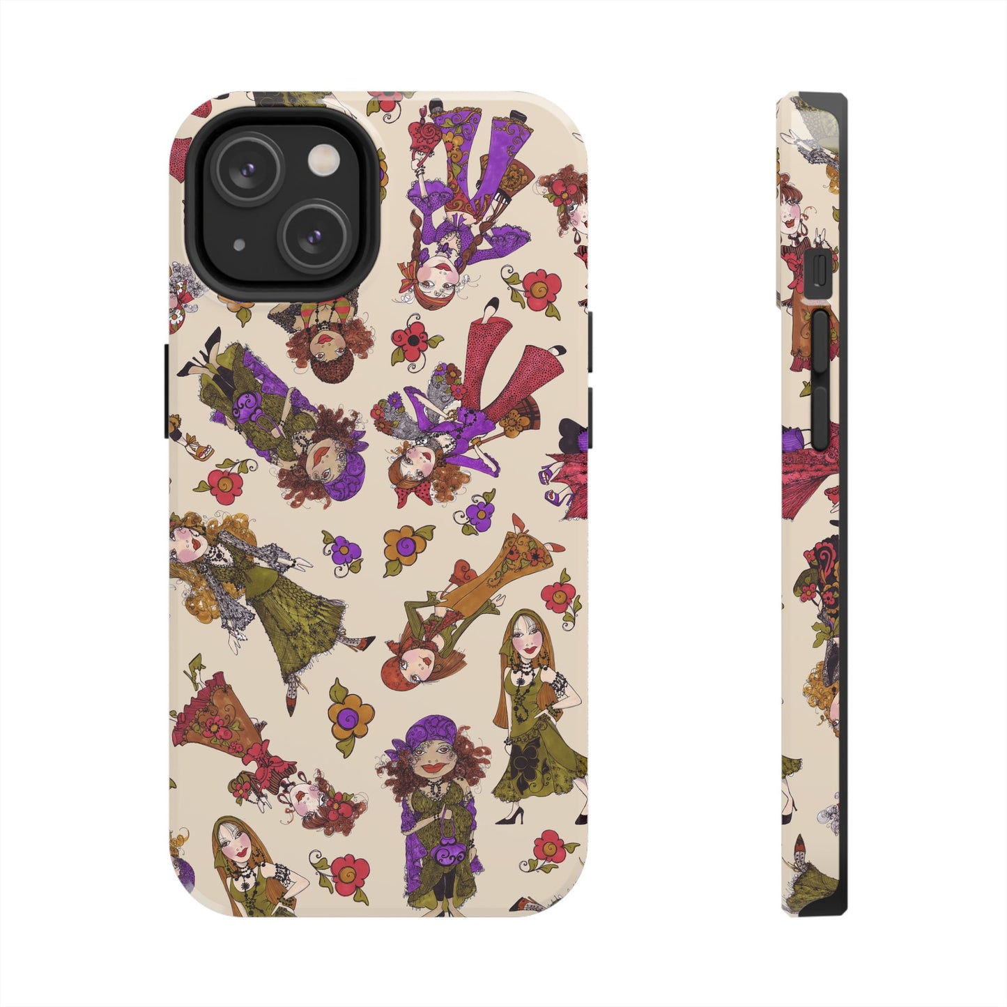 Tossed Gypsies Muslin Phone Case