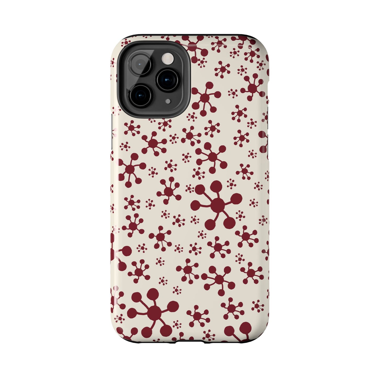 Jacks Ivory / Red Phone Case