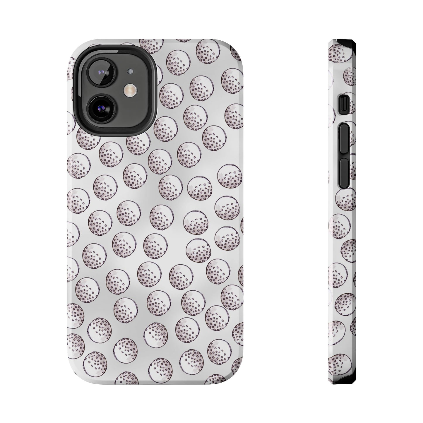 Ball Dots Gray Phone Case