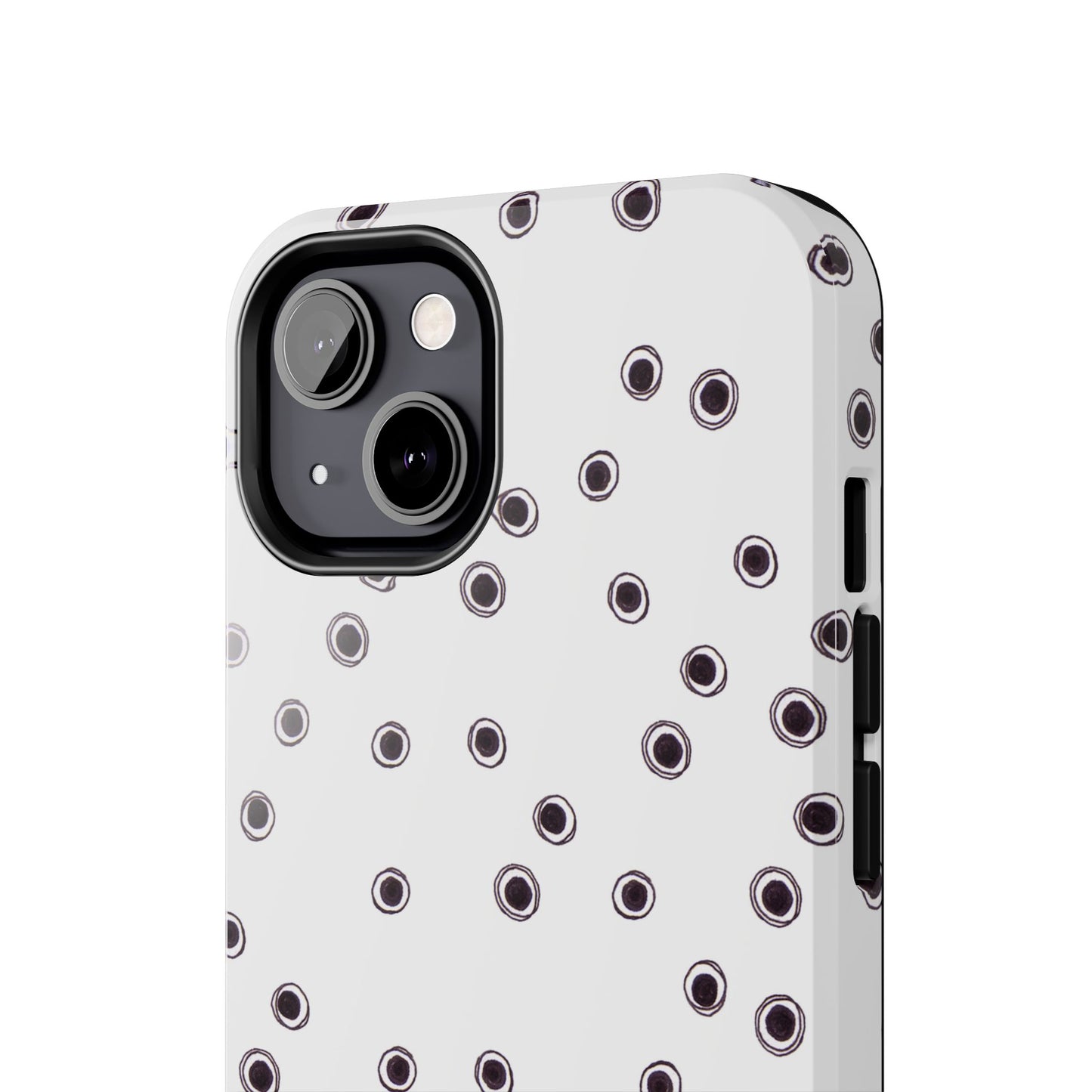 Halo Dots White Phone Case