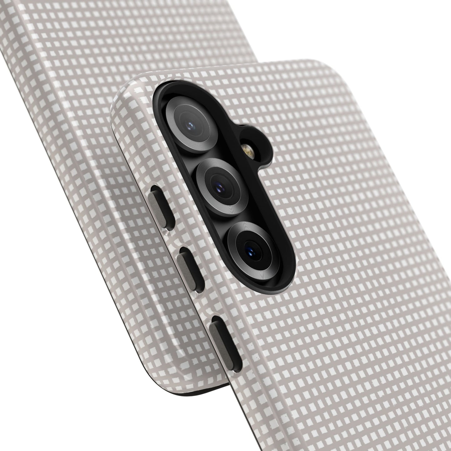 Chipper Check Gray Phone Case