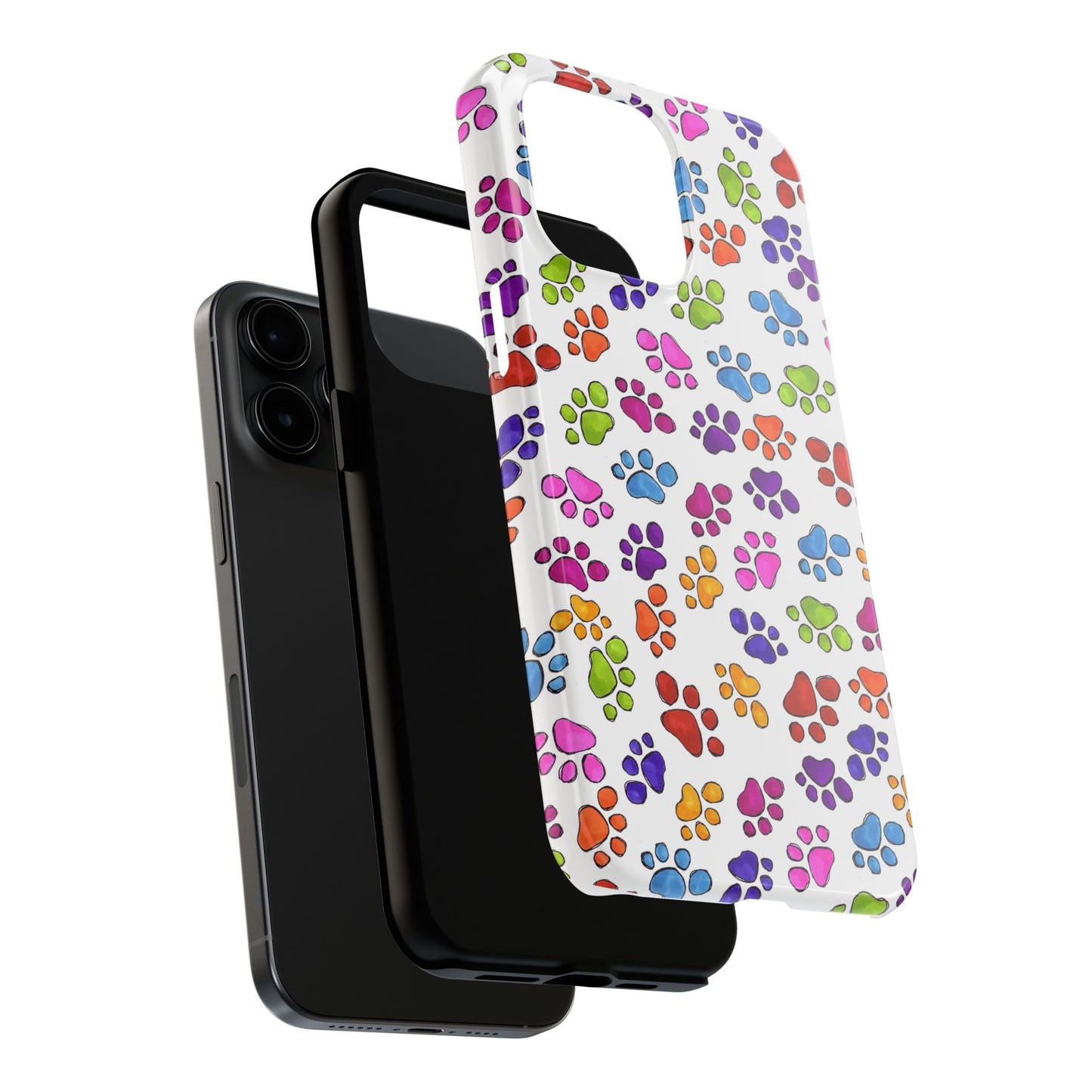 Fancy Paws White Phone Case