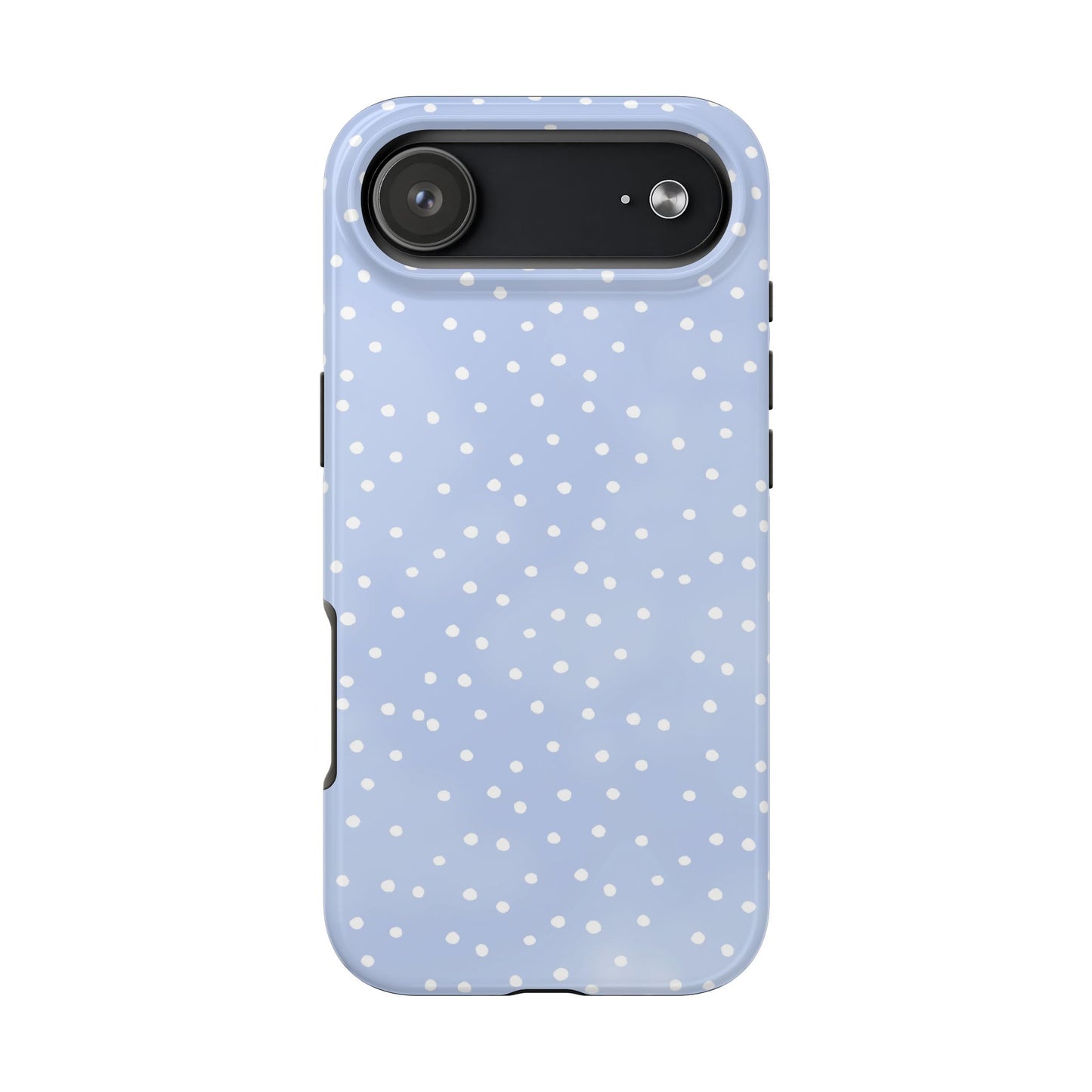 Petite Dots Blue / White Phone Case