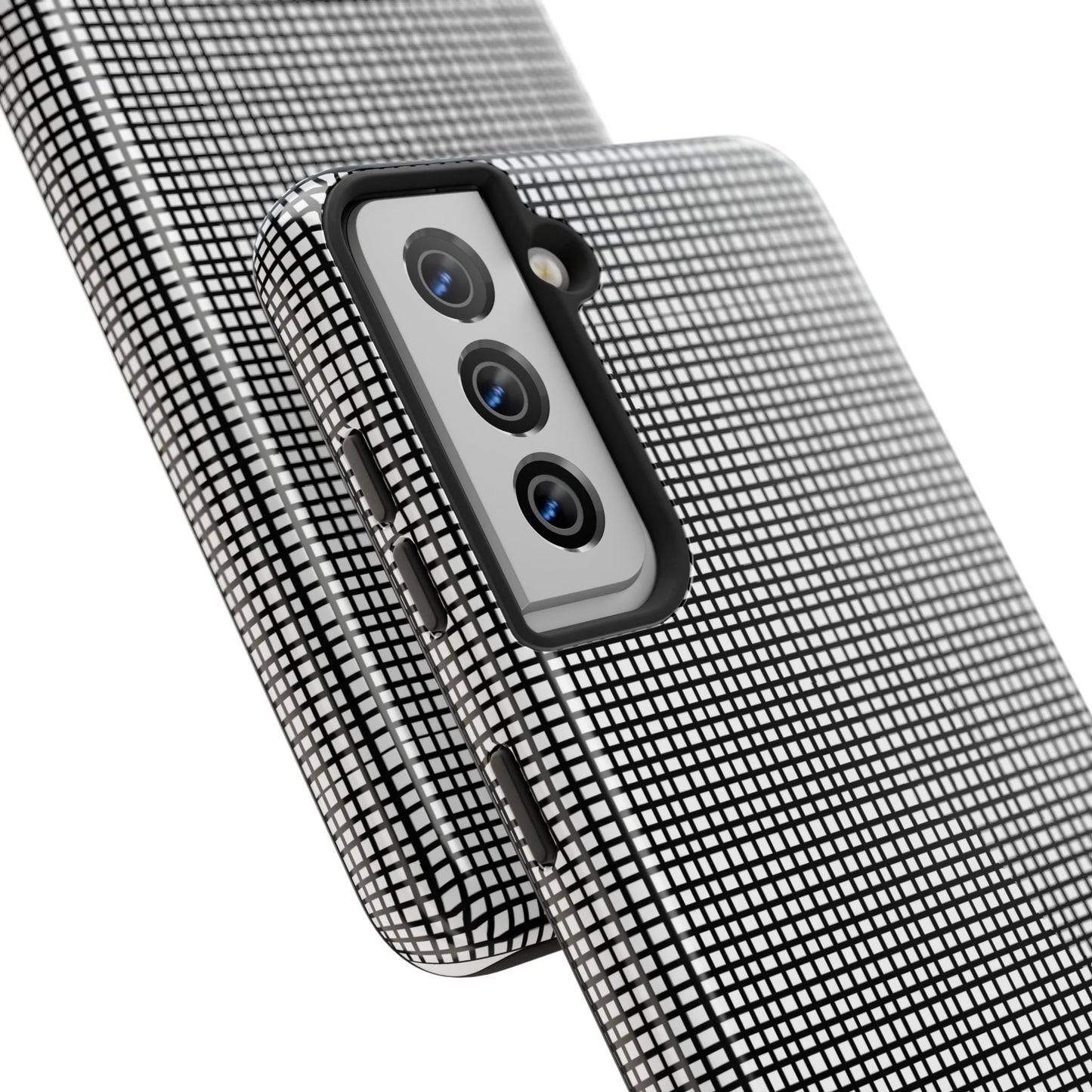 Window Pane White / Black Phone Case