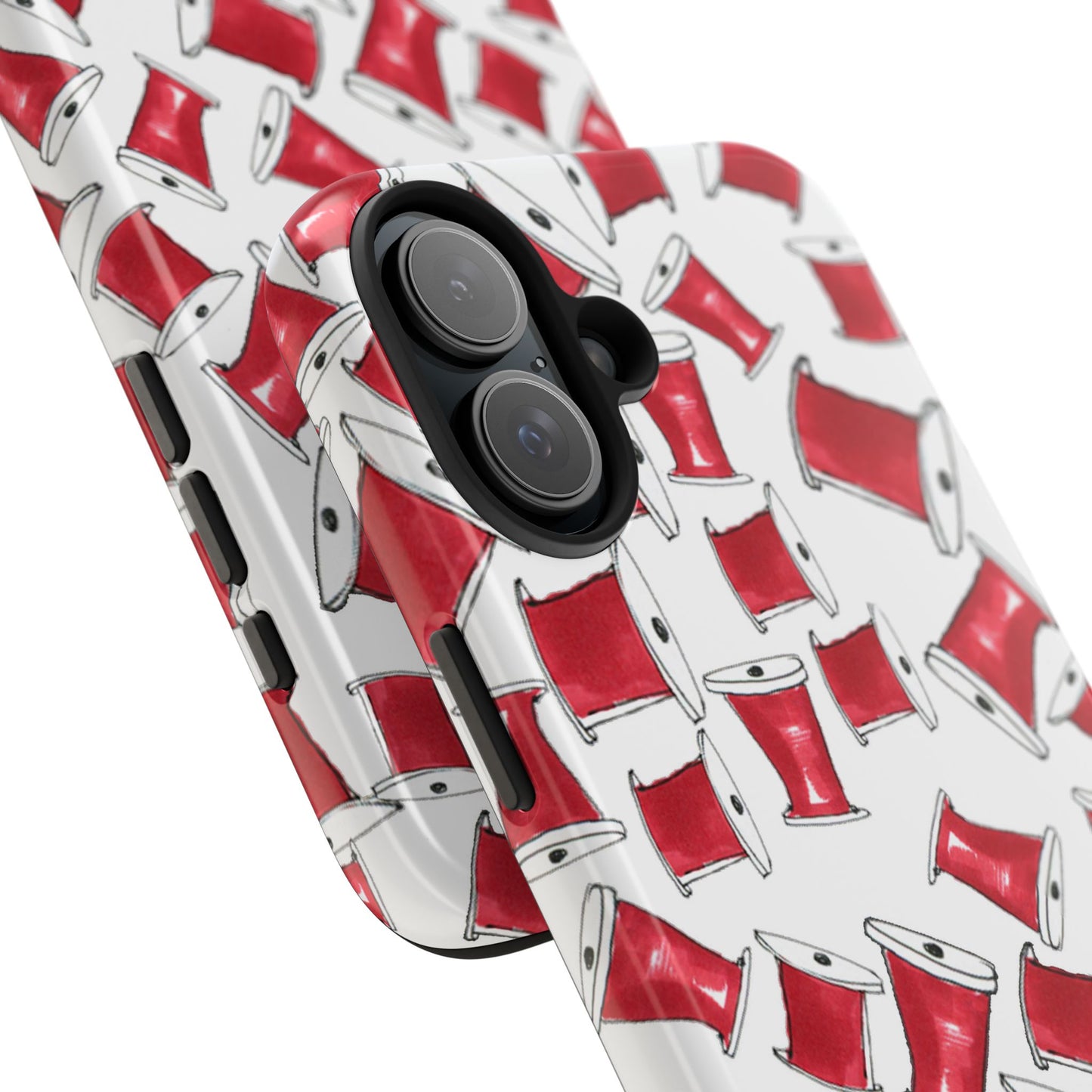 Red Thread White Phone Case
