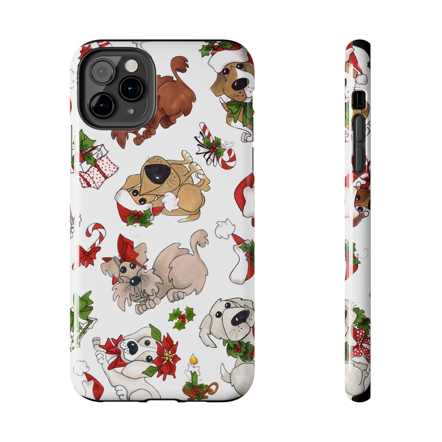 Doggie Toss White Phone Case