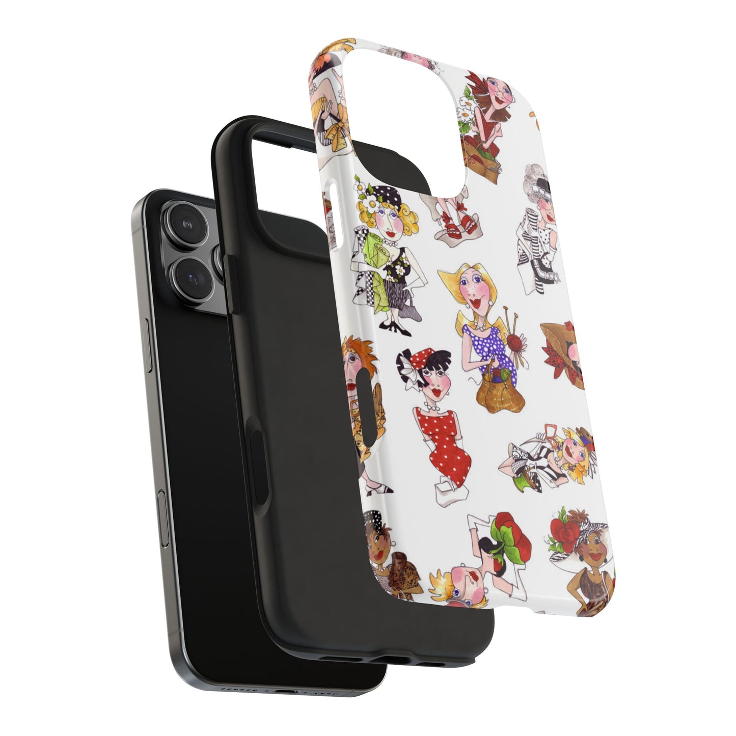 Creative Toss White Phone Case