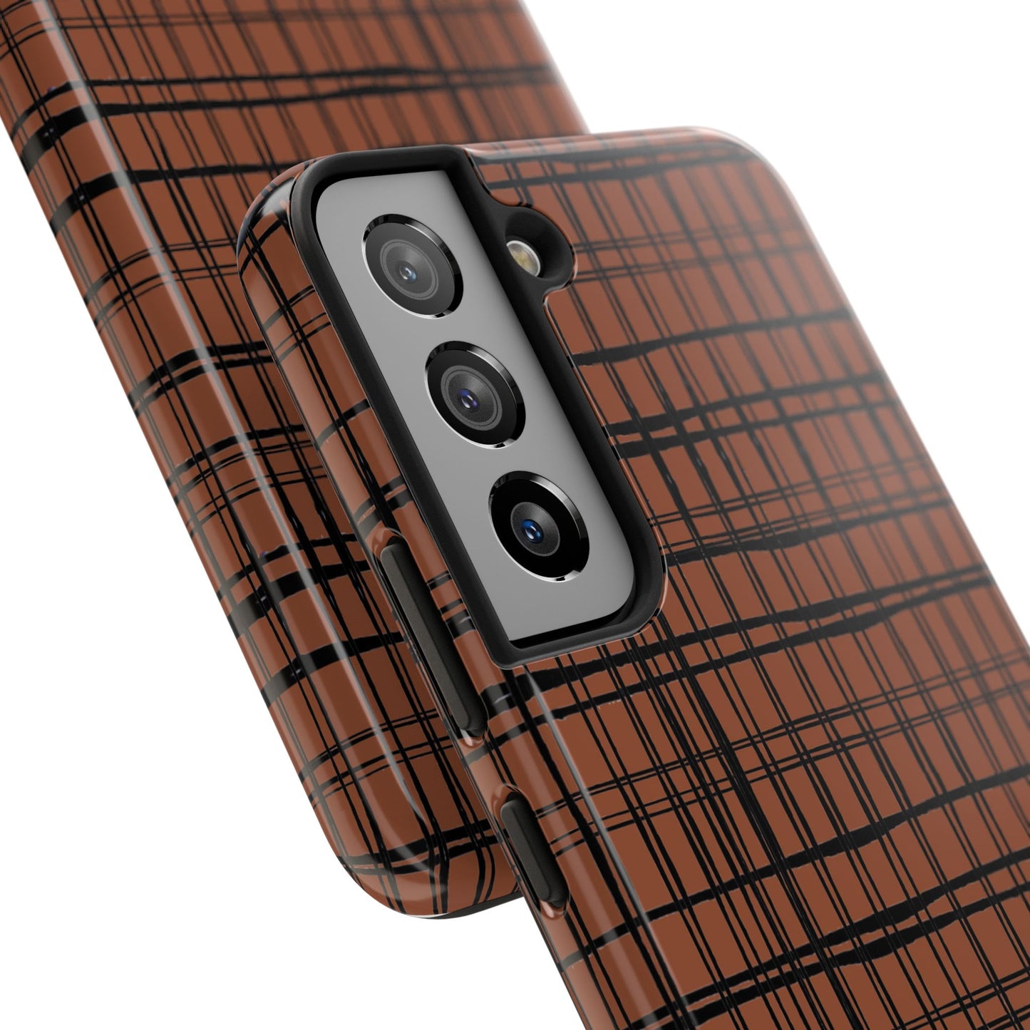Doggie Fence Rust Phone Case