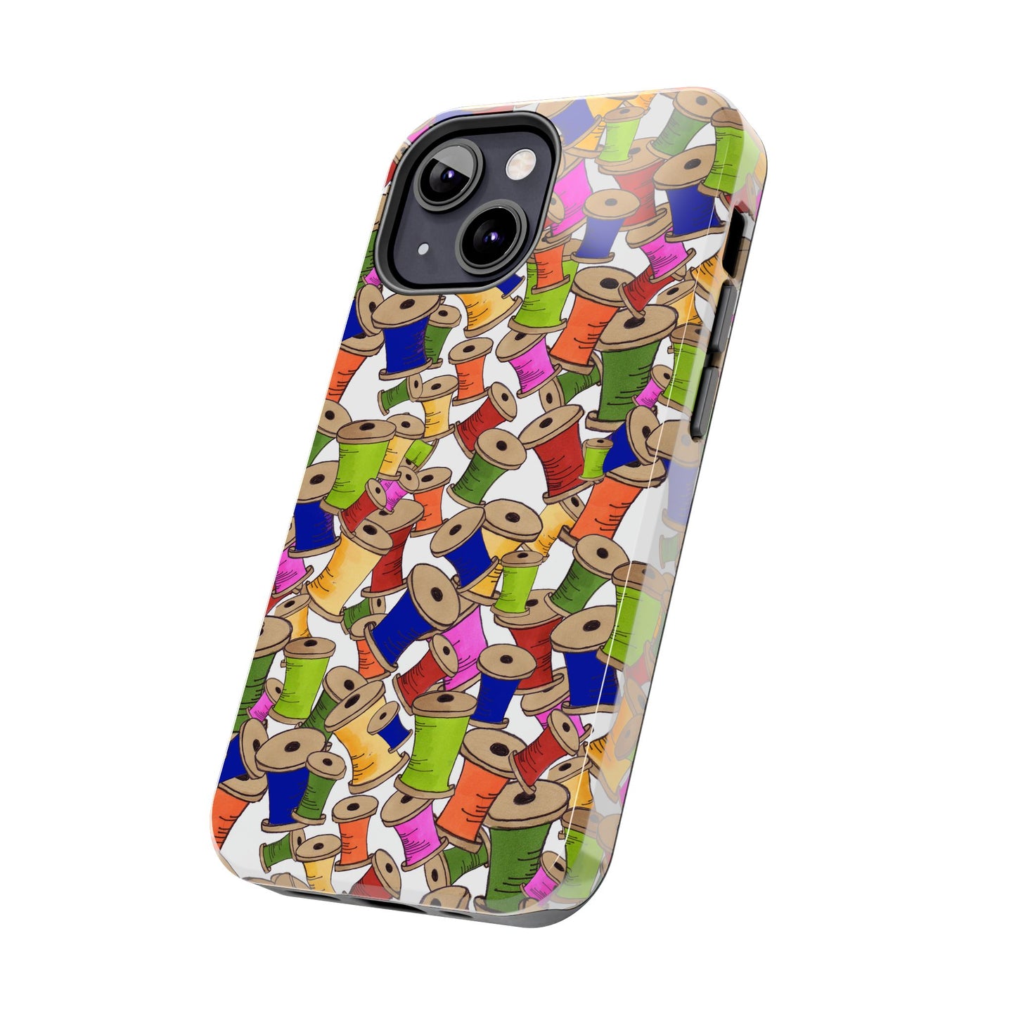 Spoolopoly White Phone Case