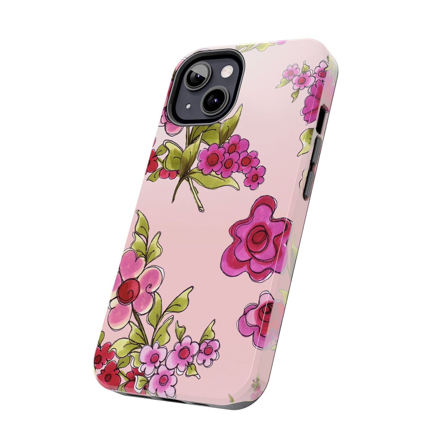 Jumbo Floral Pink Phone Case