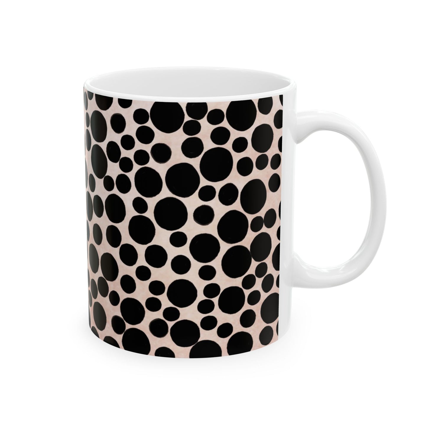 Felt Dots Pink Cup