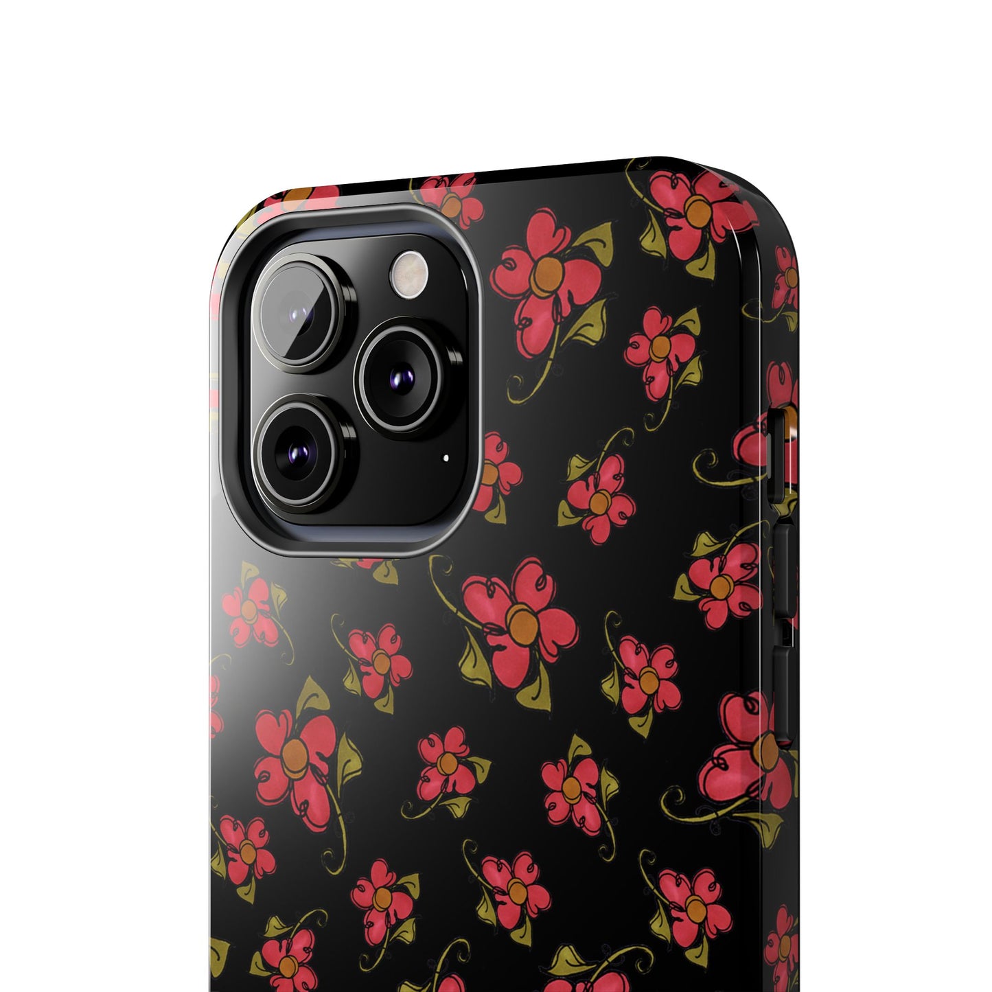 Daisy Caper Black Phone Case