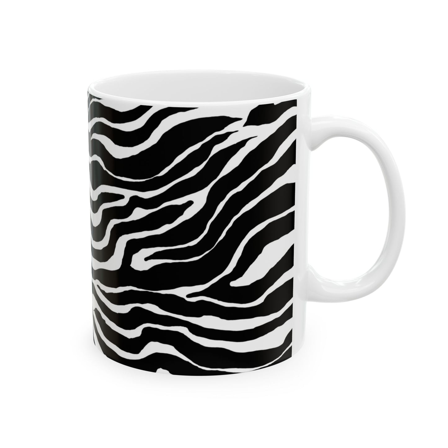 Zebra White Cup