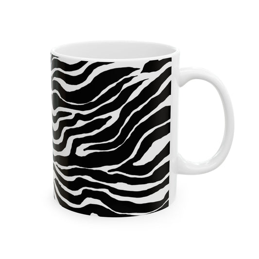 Zebra White Cup
