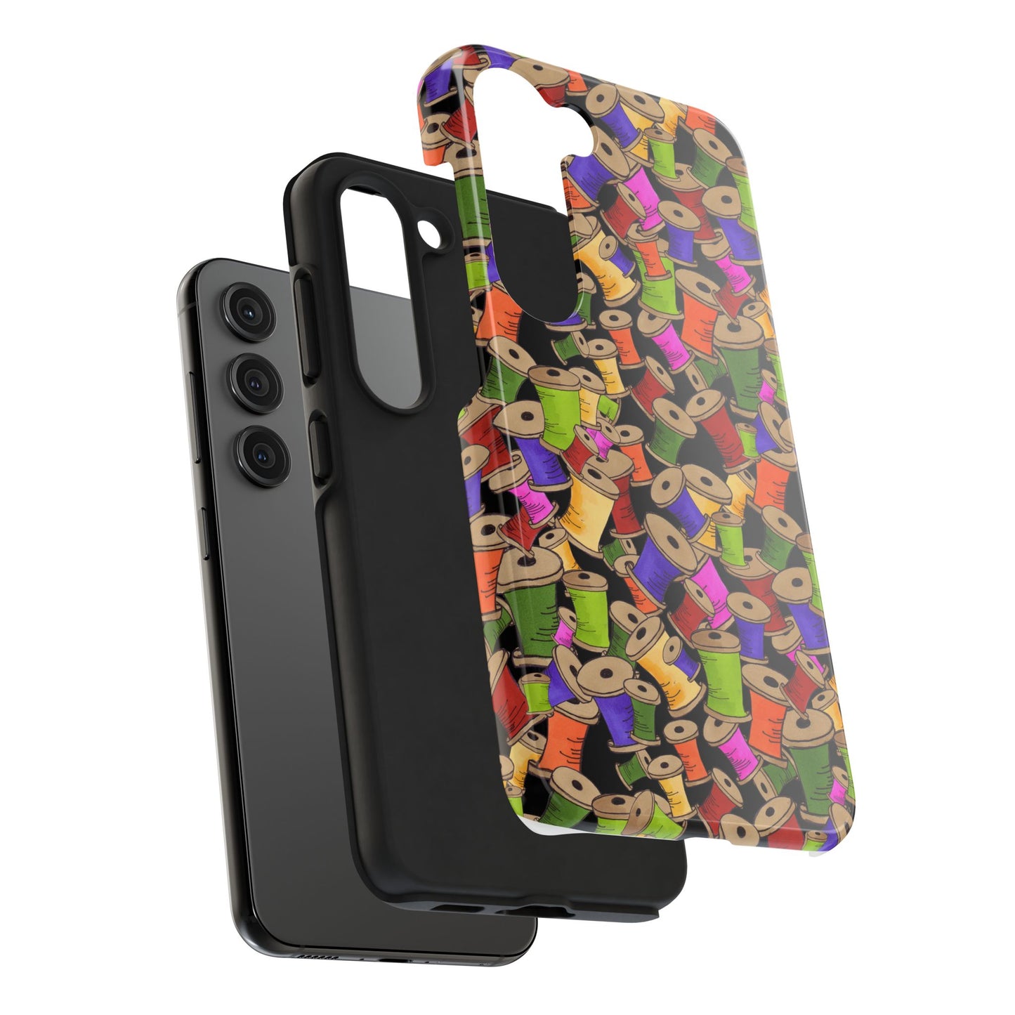 Spoolopoly Black Phone Case