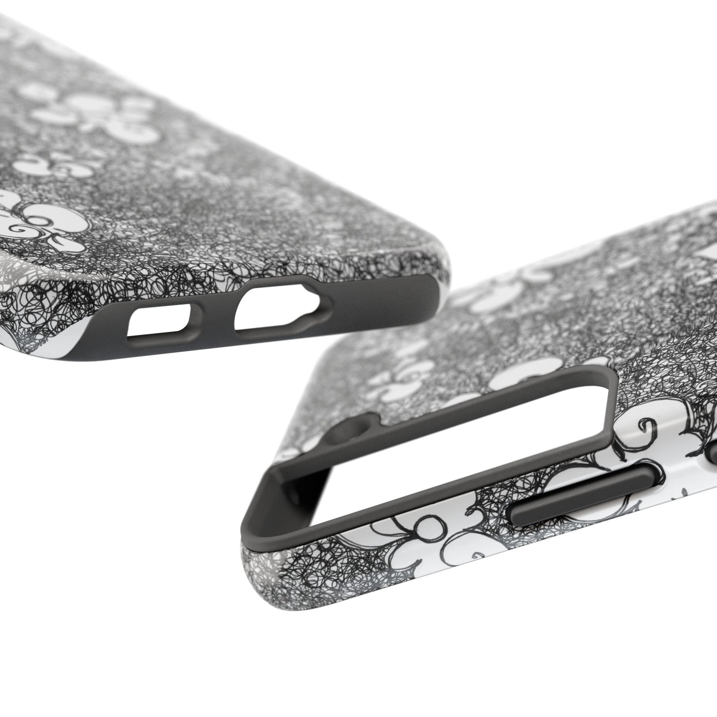 Flower Scribbles Phone Case