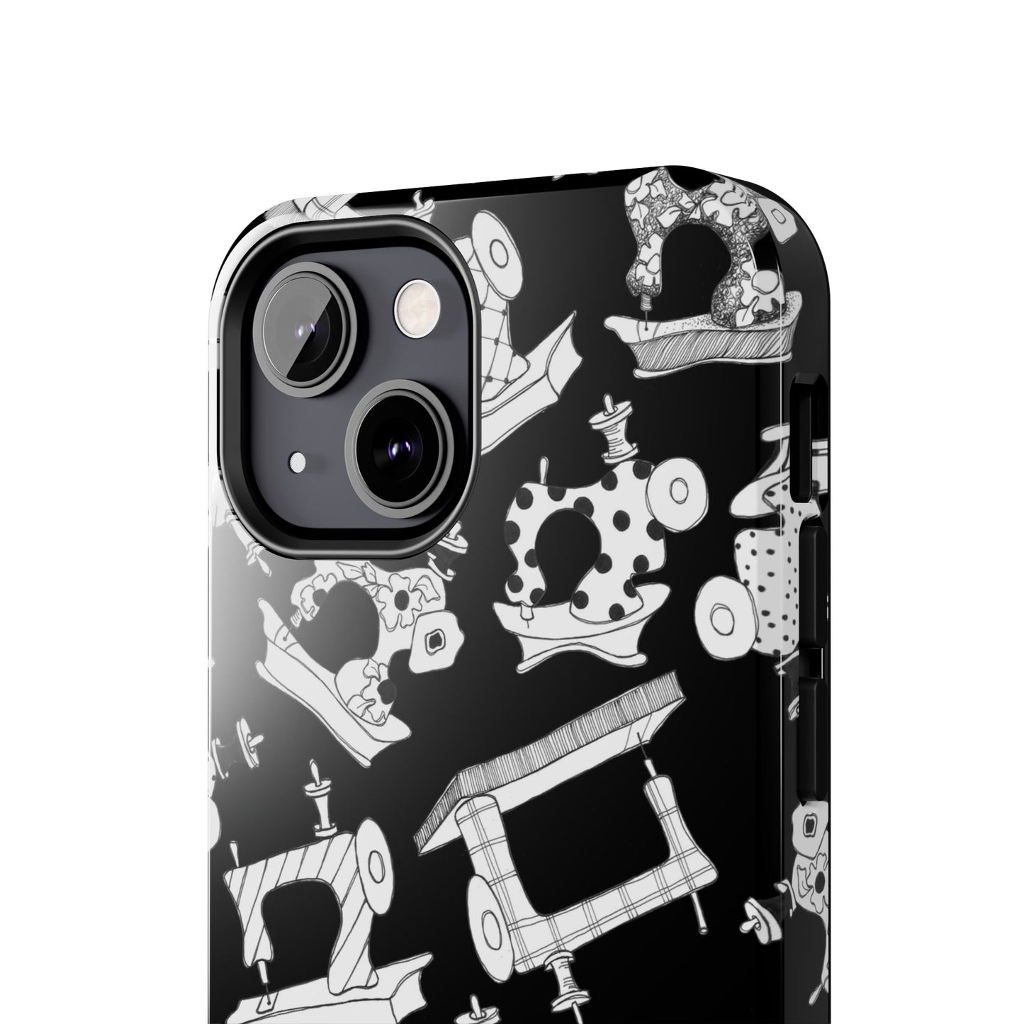 Sew Essential Black Phone Case
