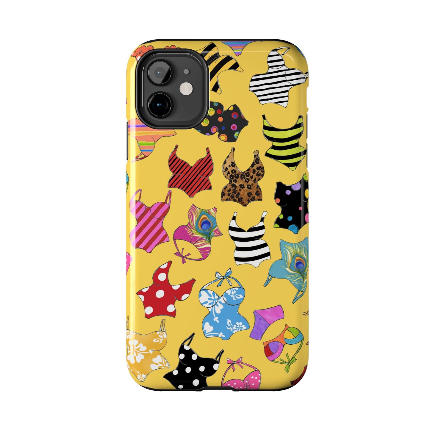 Assorted Suits Yellow Phone Case