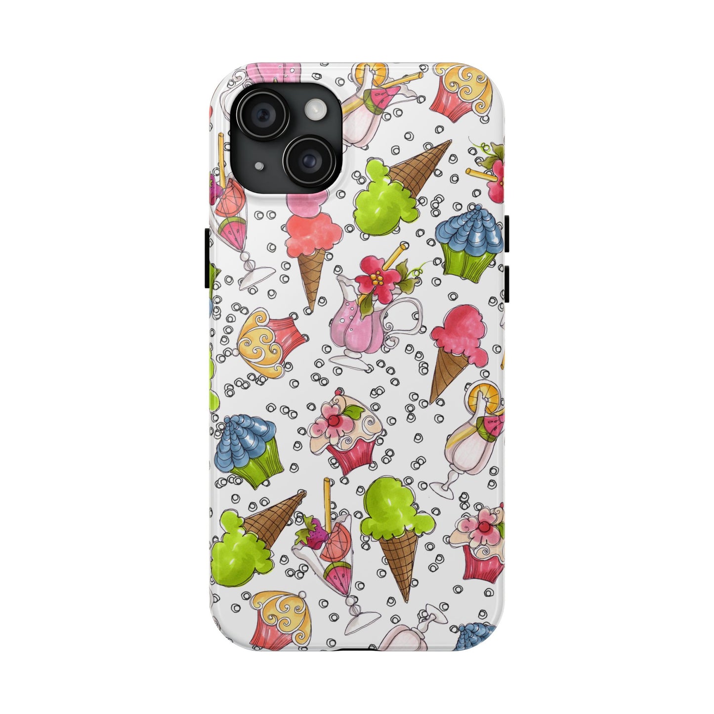 Resort Food White Phone Case