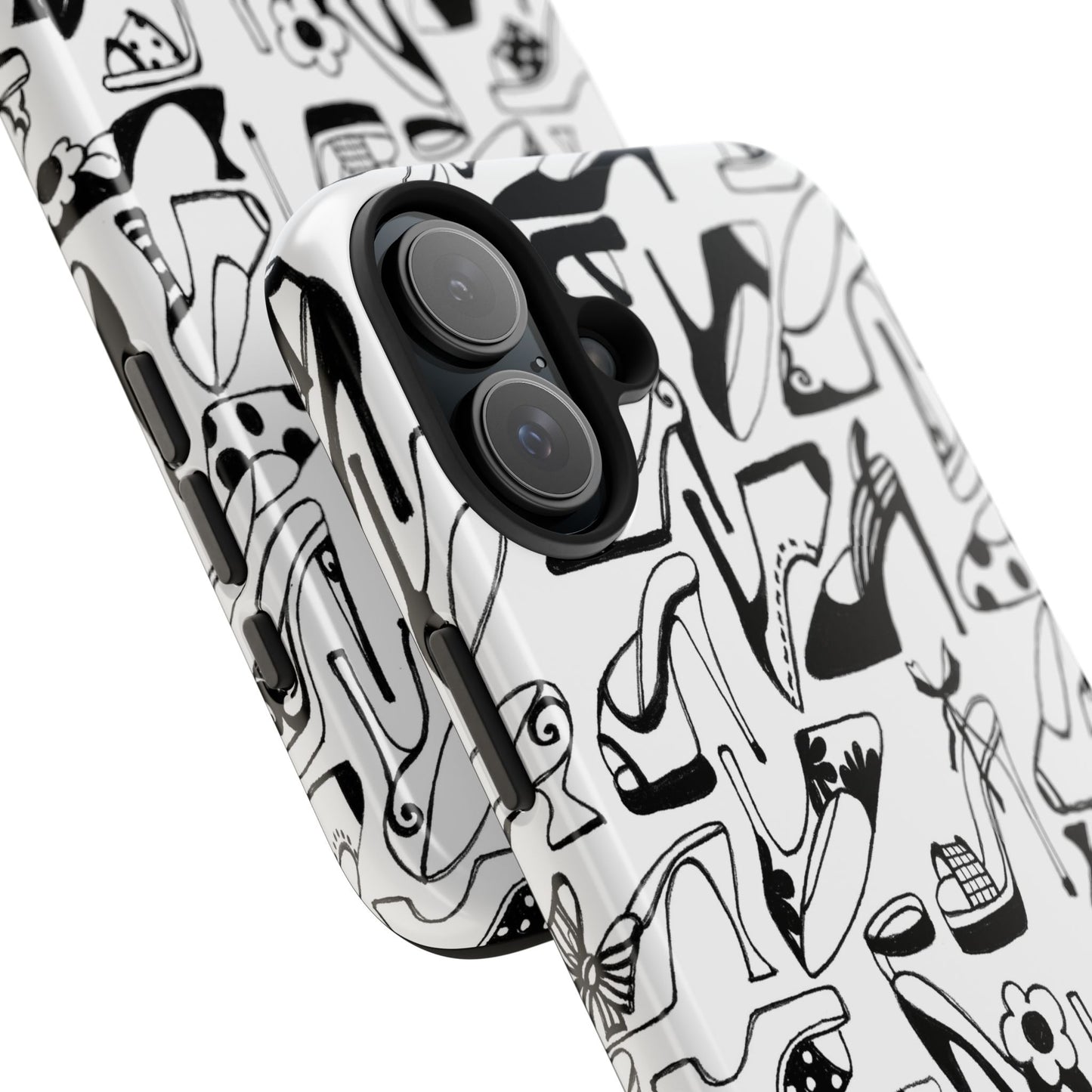 A Few Shoes White / Black Phone Case