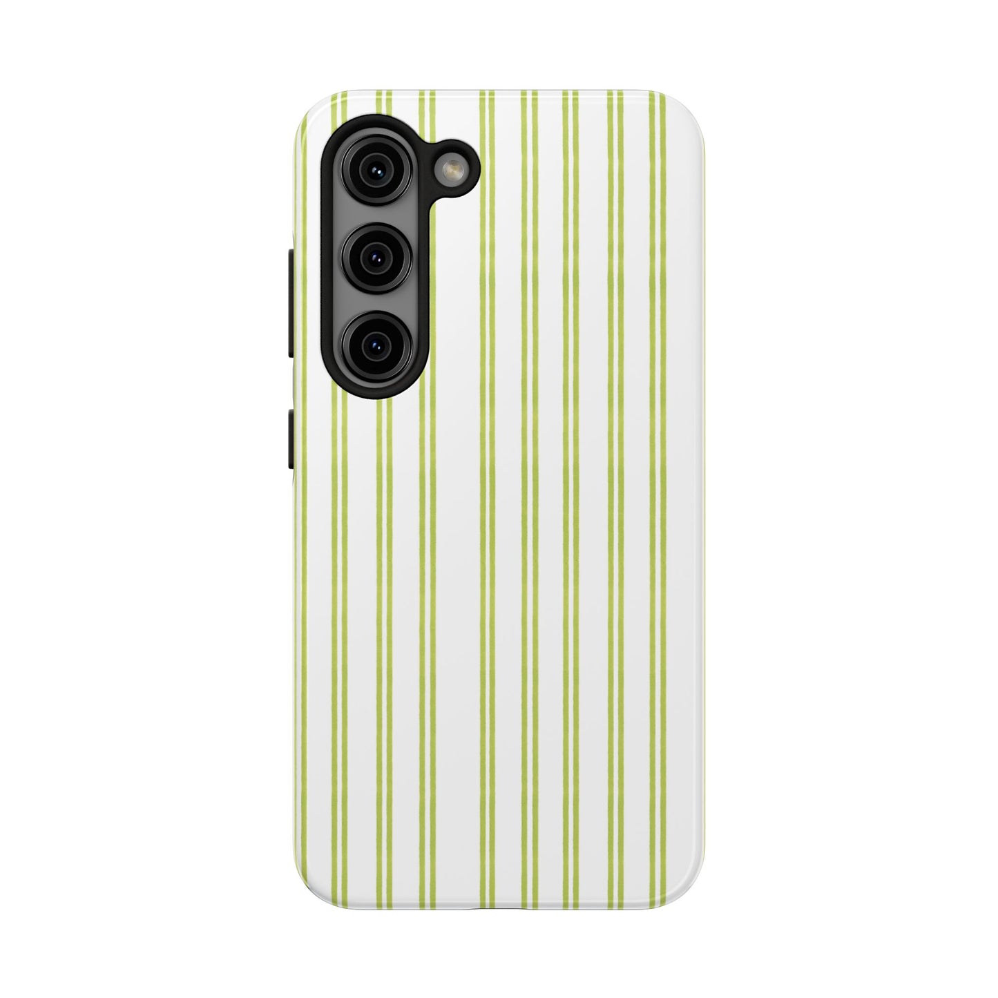Green Double Stripe Phone Case