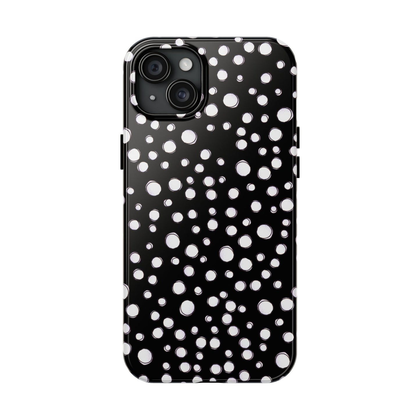 Pot Dots Black Phone Case
