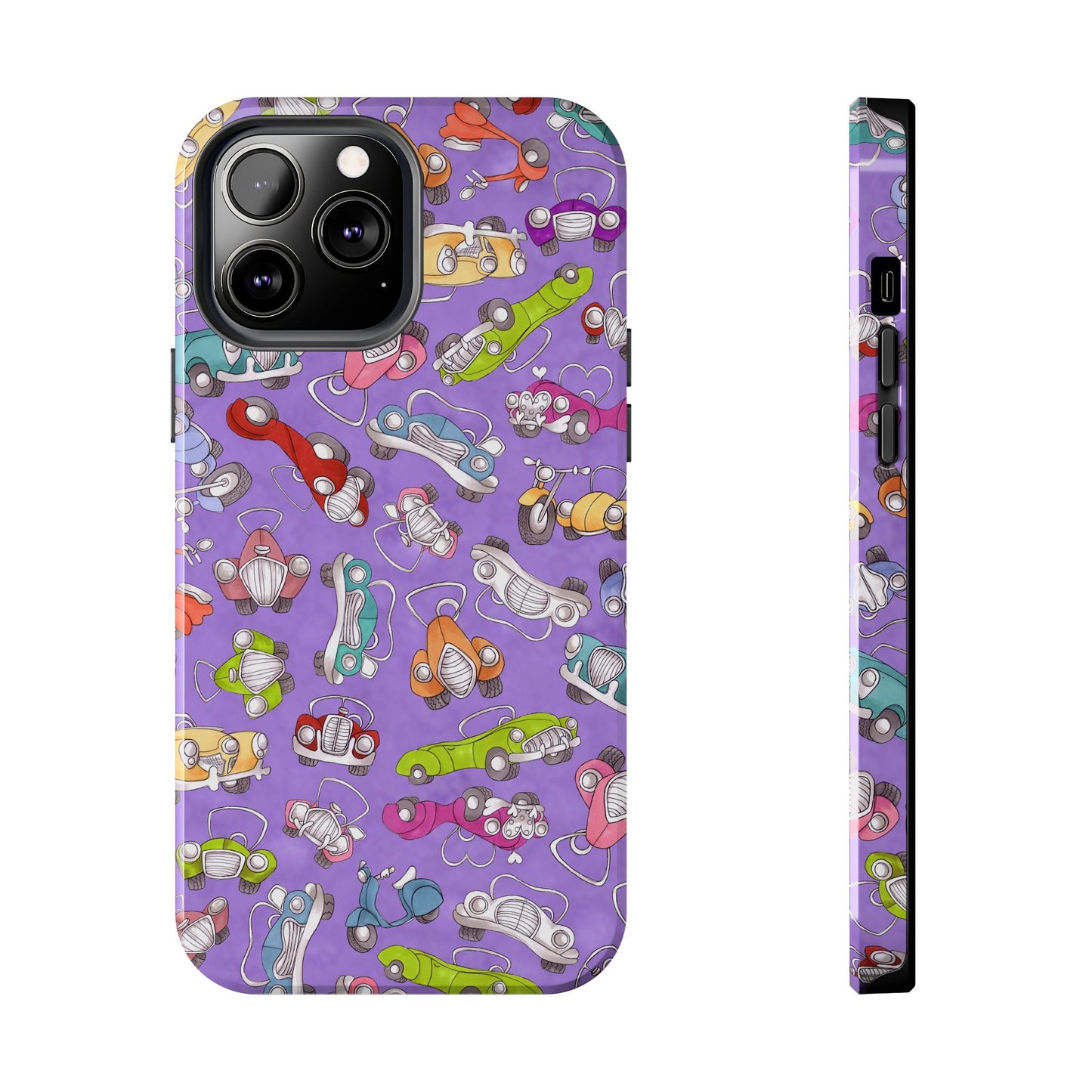 Pile Up Purple Phone Case