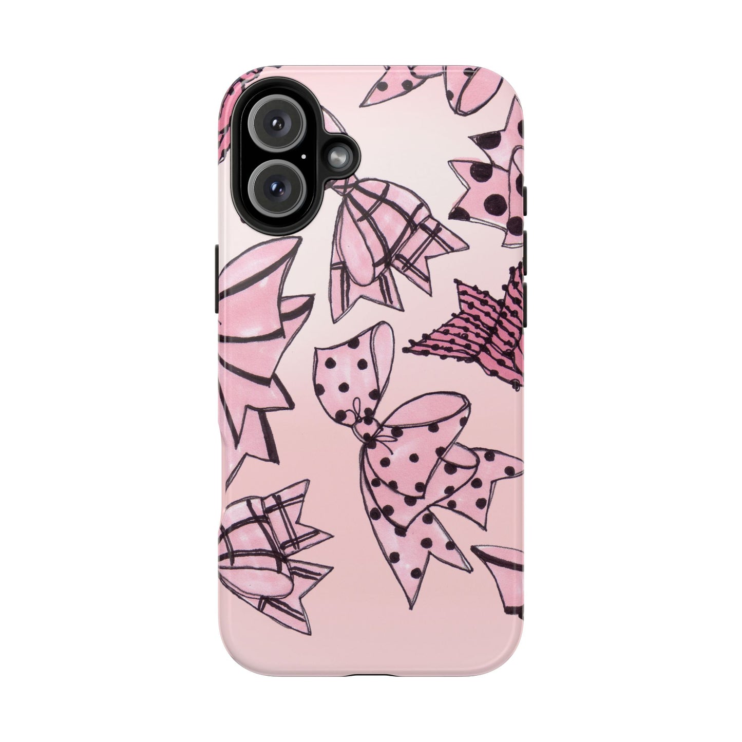 Cat Bows Pink Phone Case
