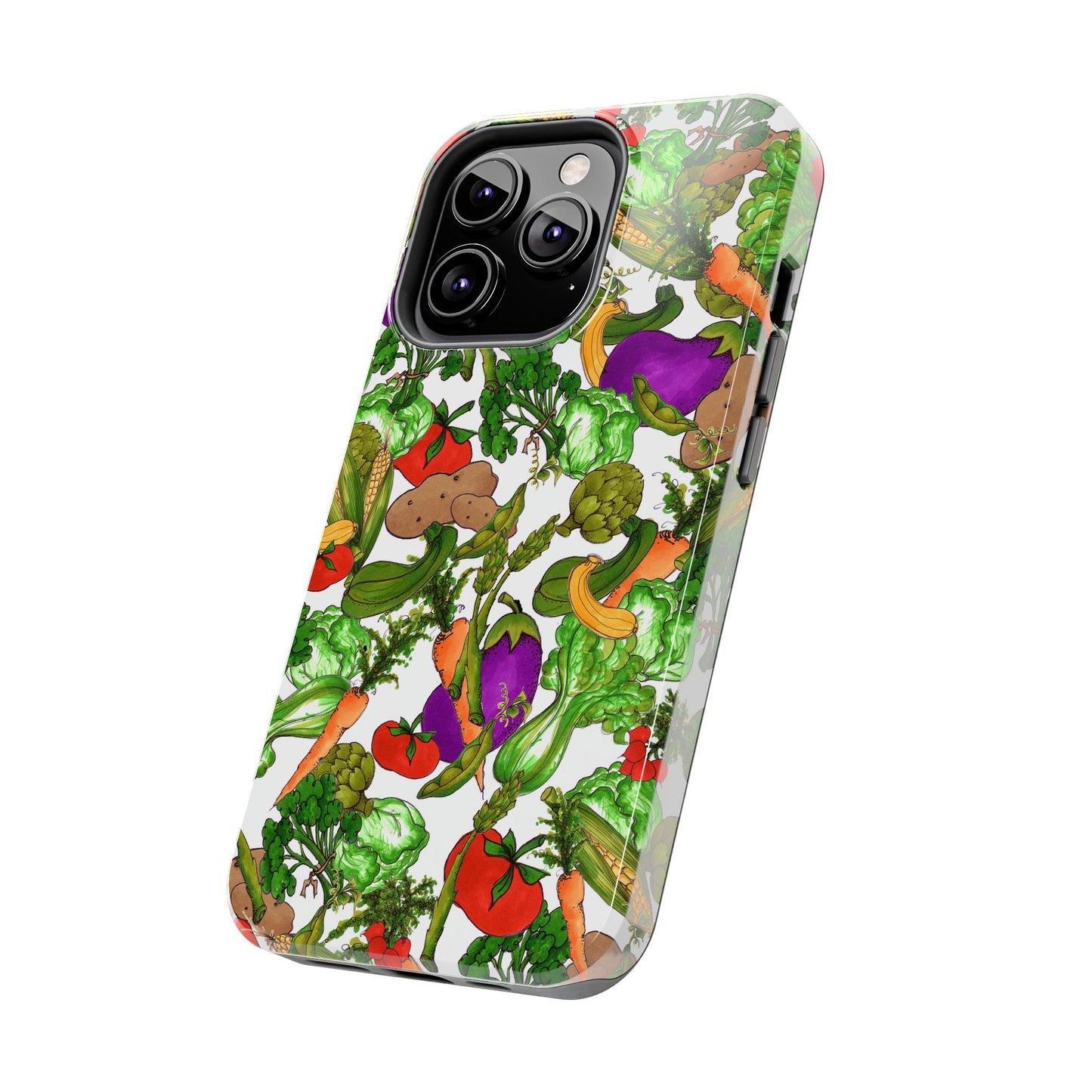Veggie Jungle White Phone Case