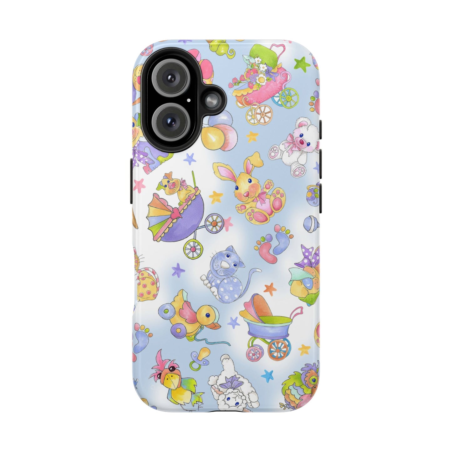 Busy Baby Blue Sky Phone Case