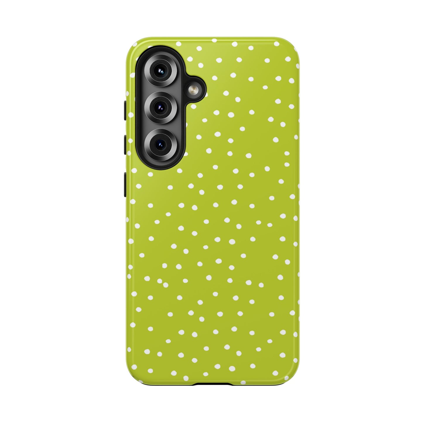 Dinky Dots Green / White Phone Case