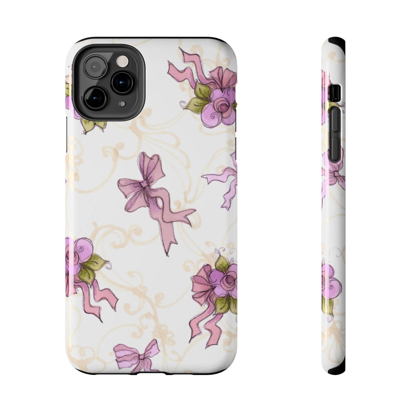 Flower Model Bow Flowers Phone Case