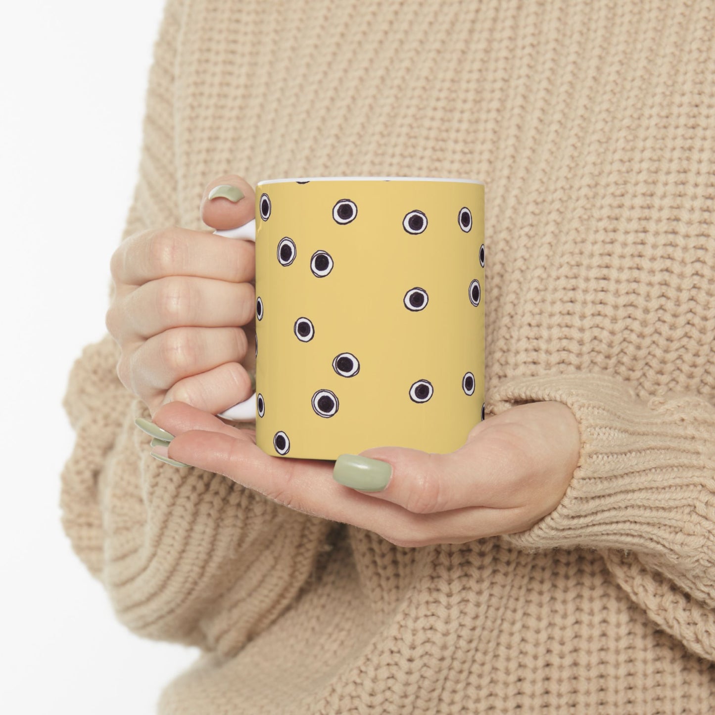 Halo Dots Yellow Cup