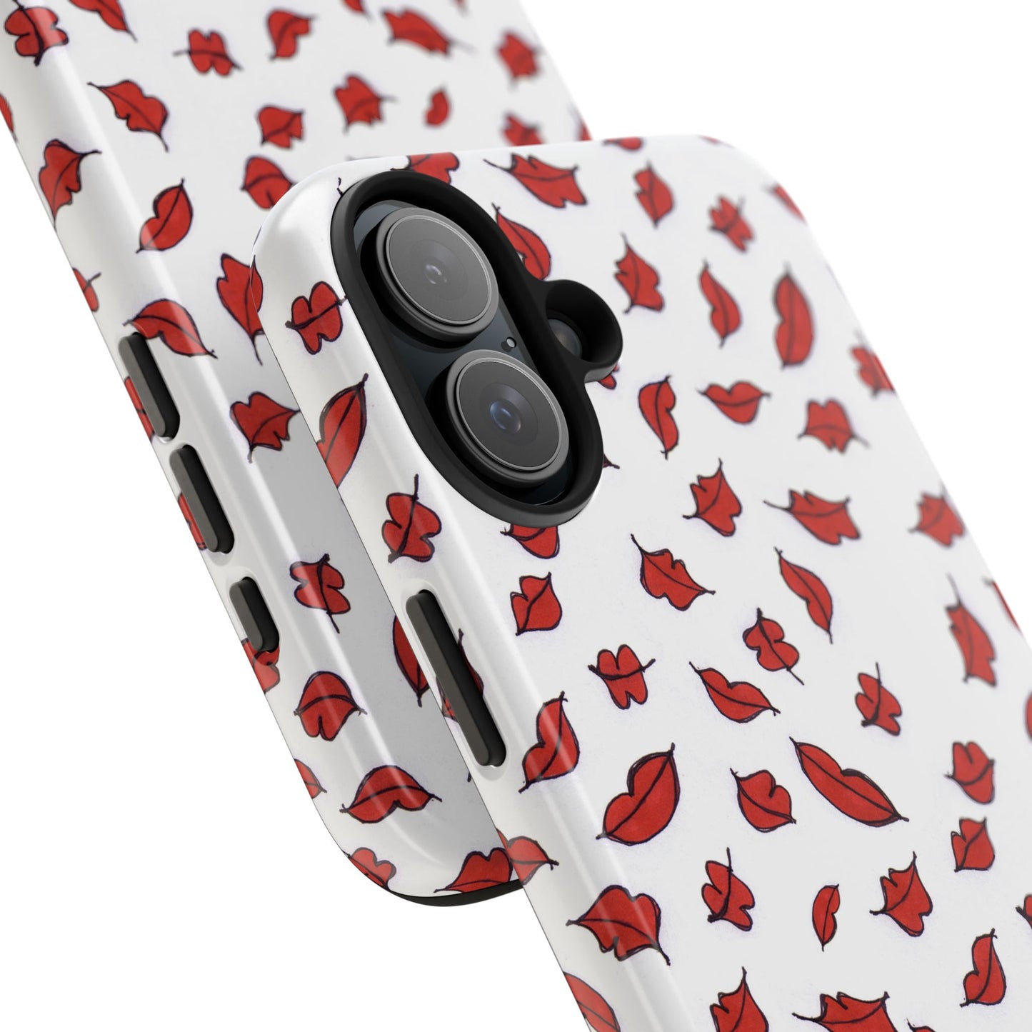 Autumn Lips White Phone Case