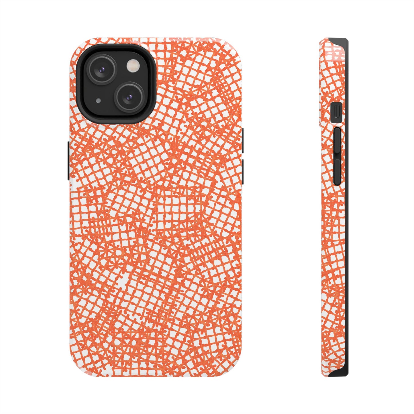 Random Waffle Orange Phone Case