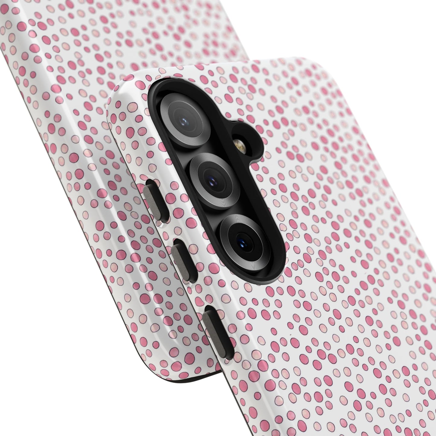 Water Spot Pink / White Phone Case