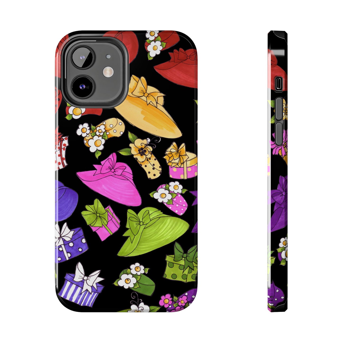 Accessories Tossed Black Phone Case