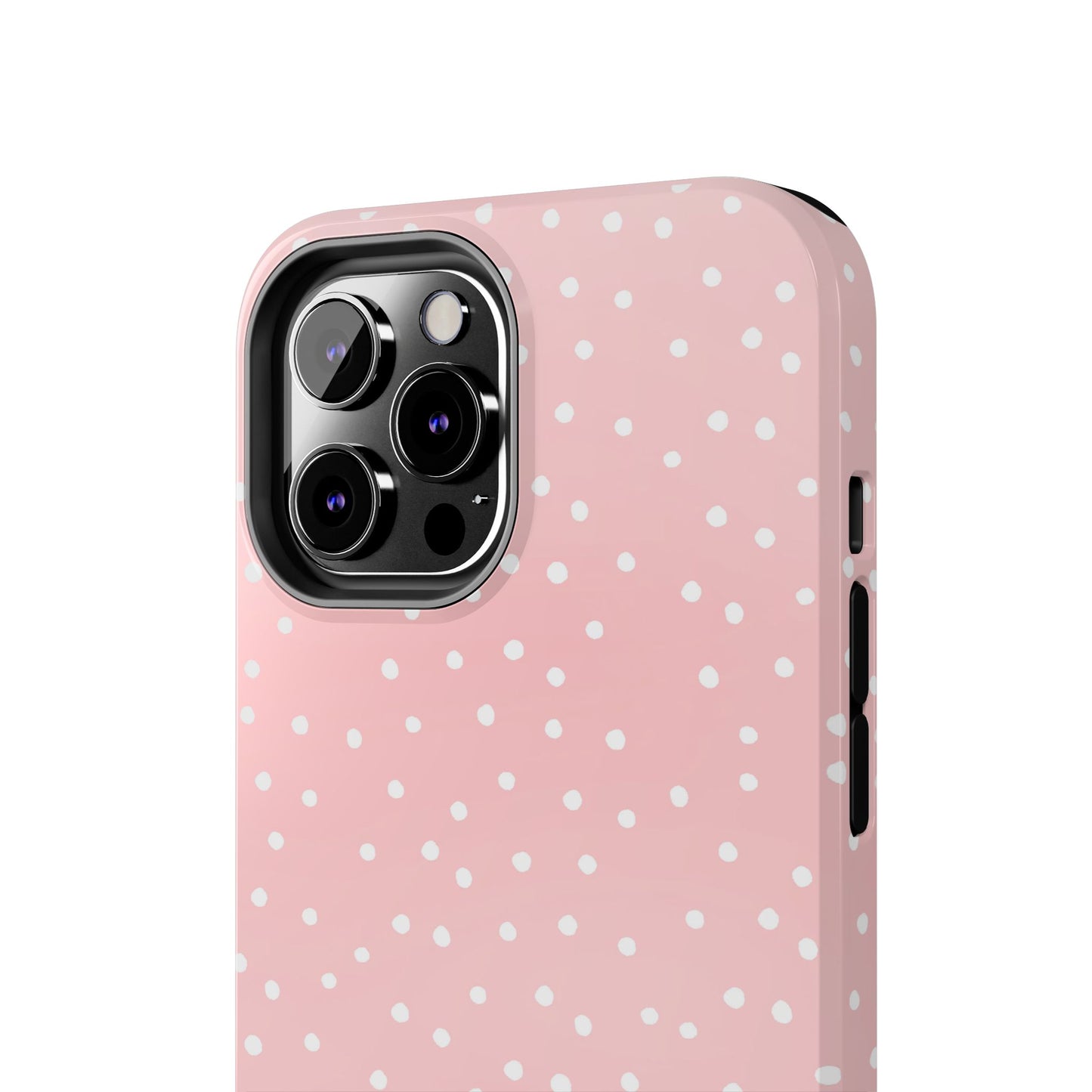 Little Dots Pink / White Phone Case