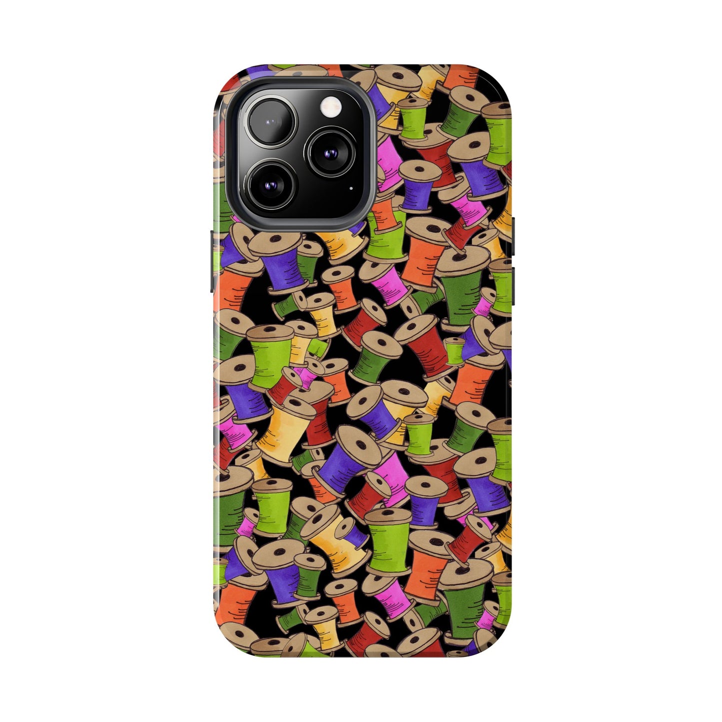 Spoolopoly Black Phone Case