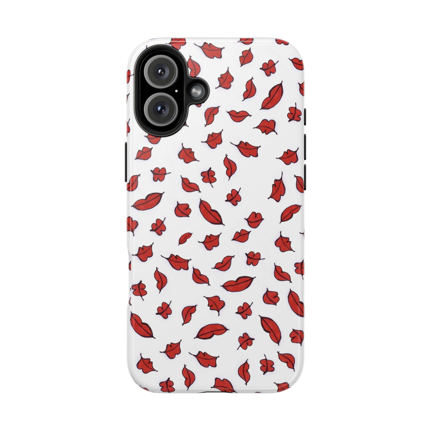 Autumn Lips White Phone Case