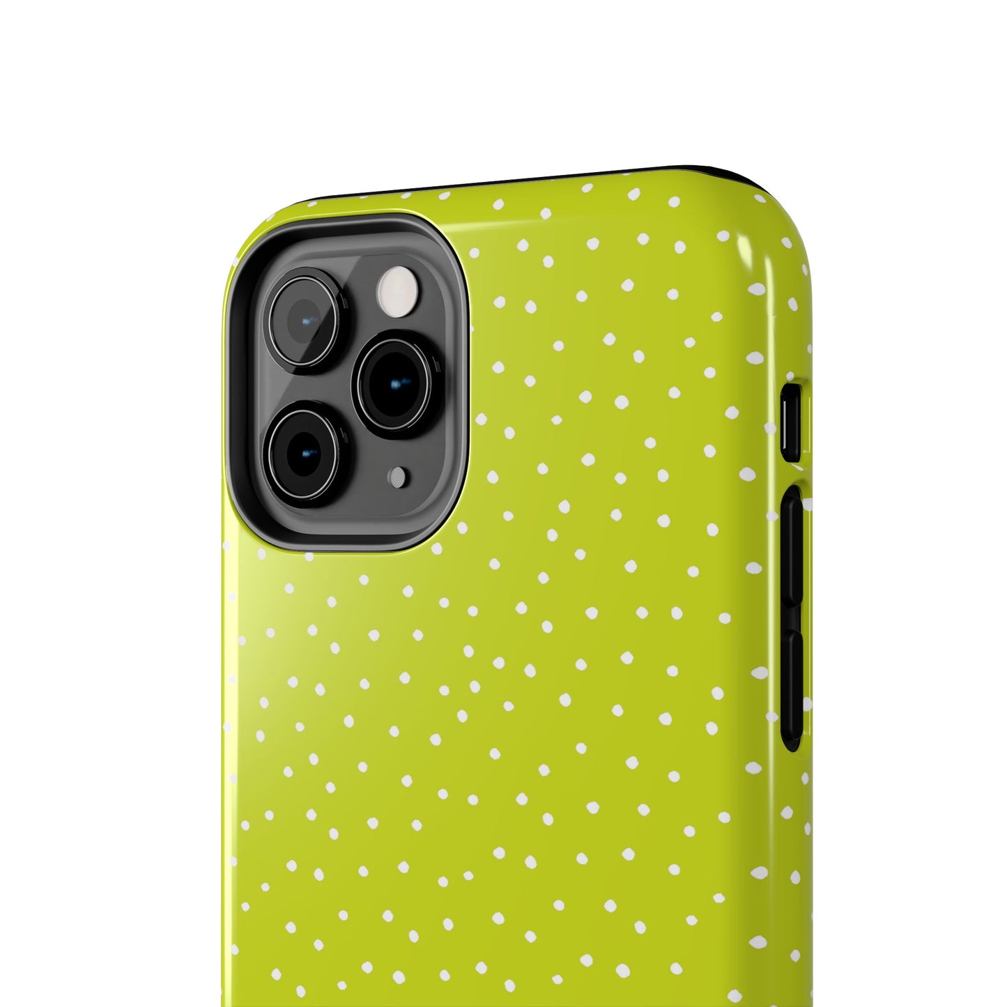 Dinky Dots Lime / White Phone Case