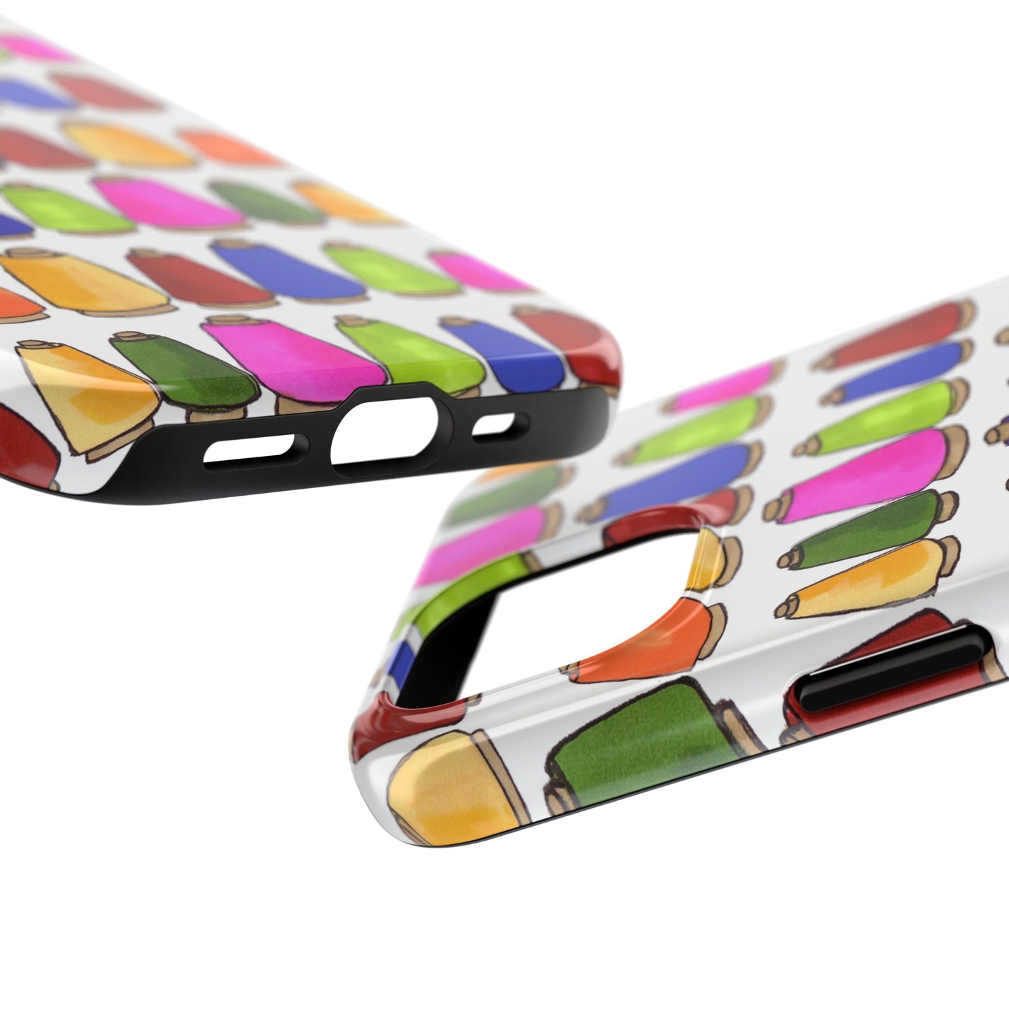 Coneiferous White / Multi Phone Case