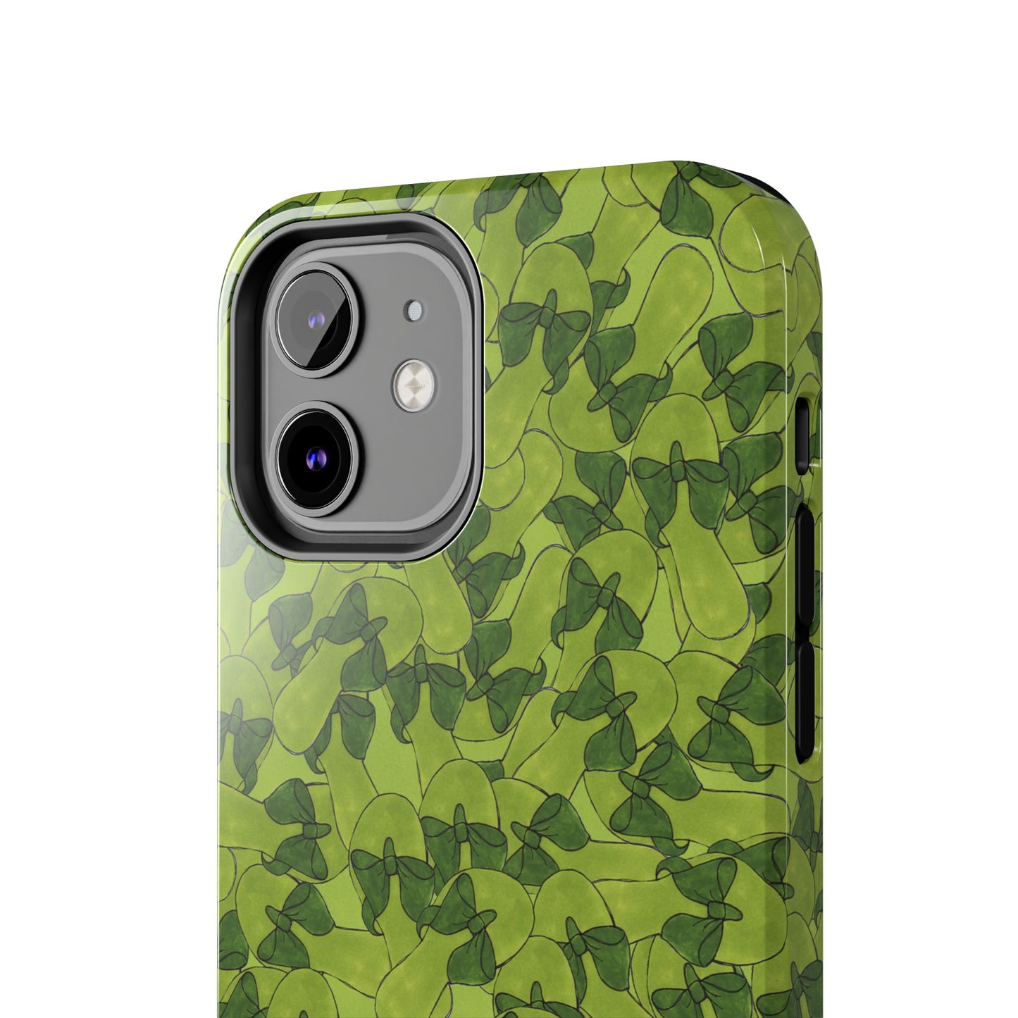 Green Flip Flops Phone Case